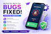 fix bugs, errors, and maintain your flutter app
