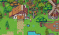 do 2d top down pixel art tileset rpg game map pixel art background game asset