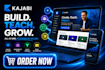 build kajabi website online course membership coaching website
