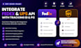 integrate fedex, ups API with tracking id, po into your app