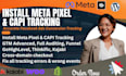 install facebook meta pixel tracking conversions api cross domain checkout pages