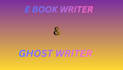 be your ebook book writer, ghost writer and amazon kpd