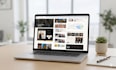 do figma website design and landing page UI UX