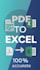 do fast, accurate data entry, excel work, and PDF to excel conversion