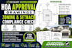create hoa approval drawings and zoning setback compliance check