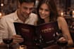 design a modern restaurant menu