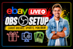 setup ebay live obs vertical stream for sports breaks