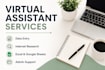 do data entry, internet research and admin tasks