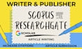 do scopus researchgate googlescholar writing and publication