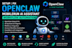 setup fix openclaw mobilerun ai assistant  clawdbot android workflow automation