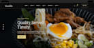 design wix food menu website dining website haitian food site restaurant website