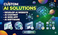 develop ai website, ai chatbot, ai web app and ai software