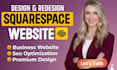 squarespace website design squarespace website redesign squarespace SEO website