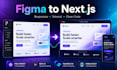 convert figma to nextjs with tailwind CSS