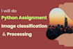 python assignment, image processing and classification