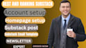 setup a substack account, substack post, substack newsletter, email newsletter
