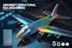 perform aircraft structural fea analysis stress fatigue and load study