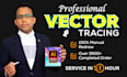 vectorize logo, vector tracing, redraw, convert image to vector within 1 hour