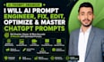 ai prompt engineer, fix edit optimize and master chatgpt prompts