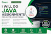 do java programming assignments oop tasks project and bug fixing