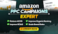setup, manage and optimise amazon ppc ads campaign, amazon ppc expert