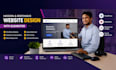 design modern wordpress website using elementor pro