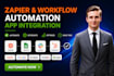 create zapier workflow automation for business