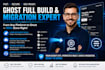 build ghost cms website, newsletter, and migrate or clone ghost site