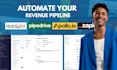 pipedrive apollo io zapier integration gohighlevel hubspot zoho crm