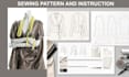 create digital sewing patterns, technical flats clothing tech pack for fashion