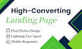 develop a high converting landing page
