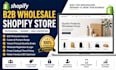 create and design a shopify b2b wholesale shopify store