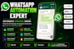 build whatsapp automation with cloud API, ai chatbot and CRM integration