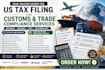 provide hs hts code, customs duty, tariff and trade compliance