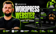 create your wordpress website