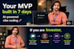 develop saas mvp ai web app a with claude code and loveable