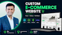 build a custom ecommerce website with react and nodejs