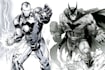 superhero comic book art and illustration