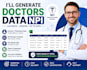 get you hipaa certified leads for npi doctors, hospitals, labs and pharmacies