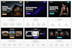 create a full functional website using HTML and javascript