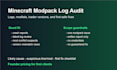 audit your minecraft modpack logs and suggest fixes