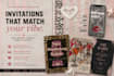 create bold aesthetic invitations