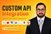 do rest API development stripe integration API integration as backend developer