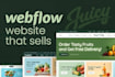 design a killer webflow website with 3d animations