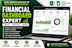 create financial dashboard expense tracker google excel budget spreadsheet