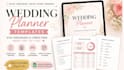 create editable wedding planner templates for brides and event planners