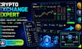 build crypto exchange website, p2p exchange website, crypto wallet app