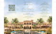 design a wedding invitation with custom venue illustration