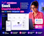 design responsive saas looka dashboards with weweb front end builder no code