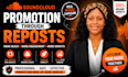 do soundcloud promotion through repost
